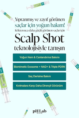 Phlab Hair Exosome Nad+ & Triple Pdrn Scalp Shot