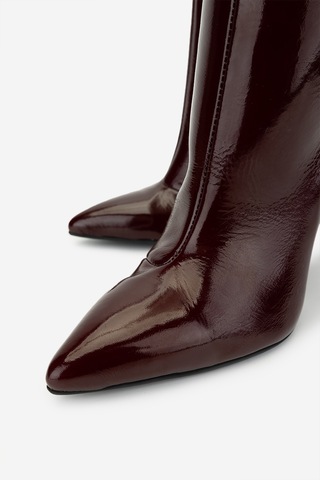 Valmenti Kadın Hakiki Deri Topuklu Çizme 820 396 Bn Czm Sk24-25 Brd Krsk Rgn Bordo