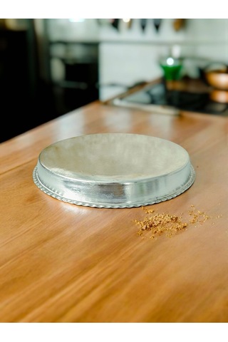 Modabakir Yuvarlak Fırın Tepsisi Bakır Premium Model:45658987 Gri