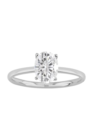 Sirius Oval Beyaz Topaz Taşlı Esila Yüzük 0802r0051