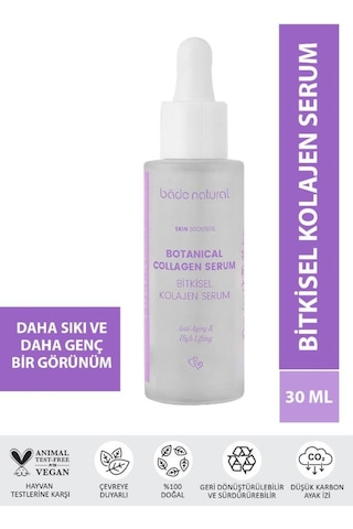 Bade Natural Bitkisel Kolajen Yüz Serumu Yaşlanma Ve Kırışıklık Karşıtı 30 ML