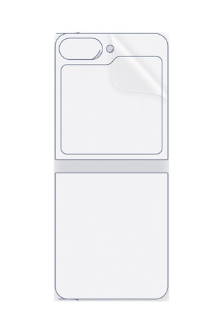 Schitec Samsung Galaxy Uyumlu, Z Flip7 Fe Arka Yüzey Nano Hidrojel