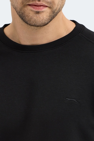Slazenger Nadav Erkek Siyah Sweatshırt Siyah