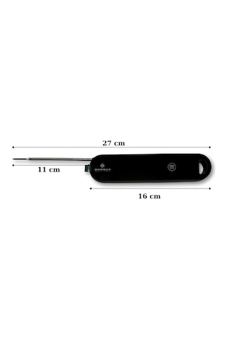 Dooman Ultra Hızlı Et Ve Sıvı Sıcaklık Ölçme Termometresi 1s'den Kısa