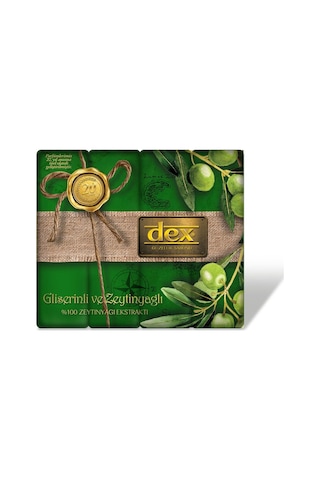 Dex Gliserin ve Zeytinyağlı Banyo Sabunu 4 x 150 G
