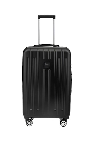 Büyük Boy %100 Polikarbon Valiz Parlak Siyah 1810 Siyah
