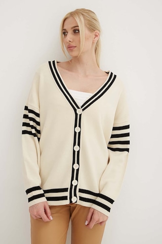 Fashion Friends Bayan Hırka 24k0511k1 Ekru Ekru
