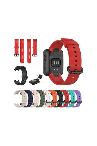 Xiaomi Mi Watch Lite Silikon Kordon Premium Spor Kayış - 10 Renk