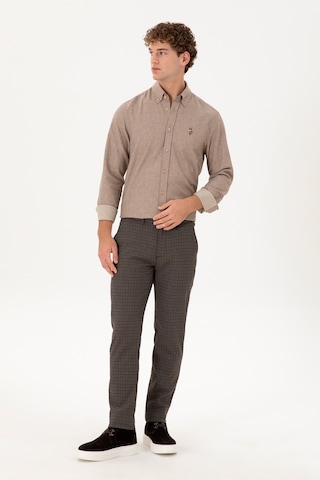 U.s. Polo Assn. Erkek Mor Pantolon Kanvas-chino 50291198-vr038 Mor