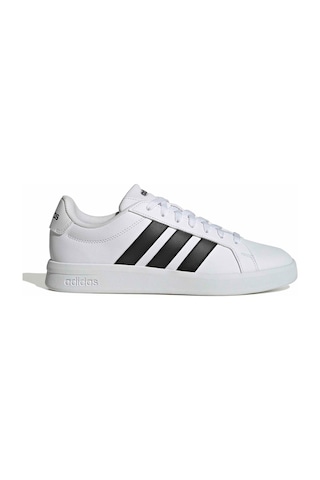 Adidas Grand Court Base 3.0 Beyaz Erkek Sneaker 000000000102684756 Beyaz-siyah