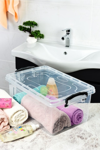 Klips Saklama Kabı-beyaz