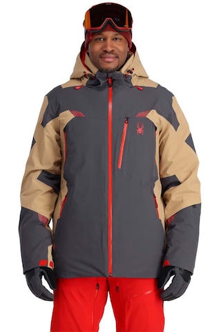 Spyder Spyder Erkek Kayak Ceketi Leader Mavi 27706 Gri