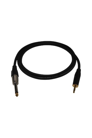 Rhn R-35scm2 3,5 Mm Stereo 6,3 Mm Canon Mono Jak 2 Metre Aux Ses Kablosu