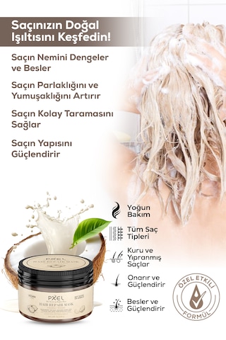 Pxel Onarıcı Saç Maskesi 300 ML