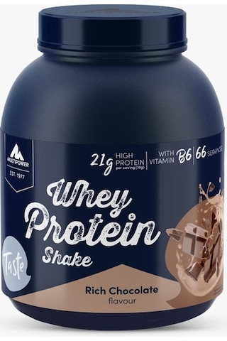 Multipower Whey Protein Shake Çikolata 2000 G Multipower Whey Protein Shake Çikolata 2000 G