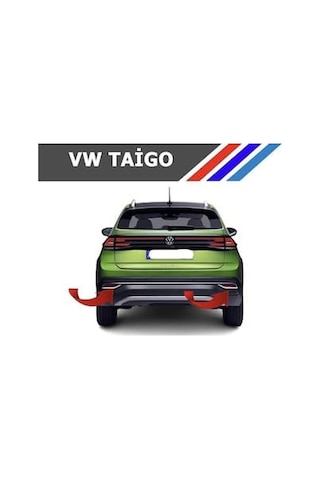 Volkswagen Taigo Krom Reflektör Çerçevesi 3 Parça 2022 Ve Üzeri Paslanmaz Çelik
