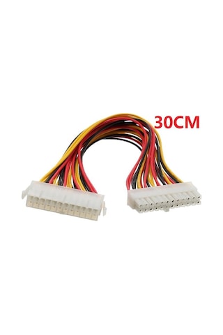 Primex Px-4983 Psu 24 Pin Power Uzatma Kablo, Power Supply 24 Pin Uzatıcı Ek Dişi Erkek Kablo