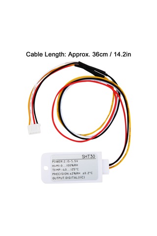 Gajeena Sht30 Iıc Dijital Sıcaklık Nem Sensörü Modülü -40 125 C Aralığı, 0.2 C Doğruluk, Xh2.54 4p Bağlantı, 2.5-5.5v Dc
