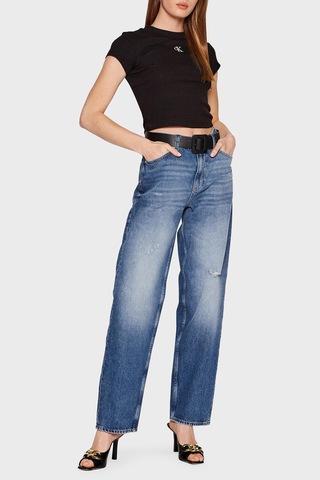 Calvin Klein Bayan T Shirt J20j218337 Beh Siyah Siyah