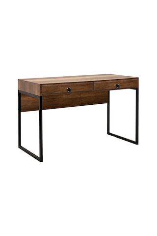 Profile Çekmeceli Çalışma Masası-koyu Ceviz Oslo Ceviz 120x79x60 Cm Gxyxd
