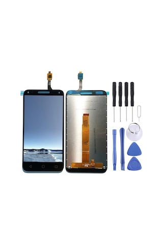 Cbtx Alcatel U5 3g 4047 / 4047d / 4047g / Ot4047 / Ot4047d / Ot4047g İçin Tam Montajlı Lcd Ekran Siyah