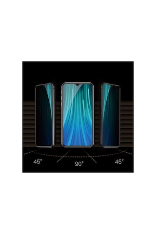 Samsung Galaxy A50 Ekran Koruyucu Temperli Kırılmaz Cam Privacy Hayalet Gizliklik Filtreli
