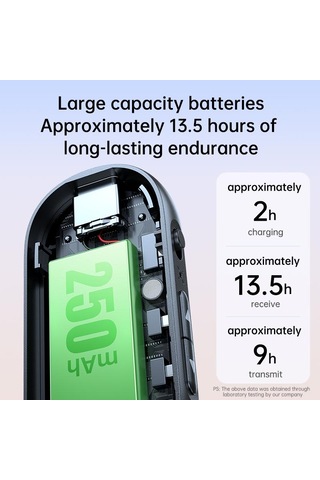 Vaorlo 2'si 1 Arada Alıcı Ve Verici Ses Adaptörü Aynı Anda Bir İla İki Tv Kulaklık Hoparlör İçin Düşük Gecikmeli İletimi Destekler