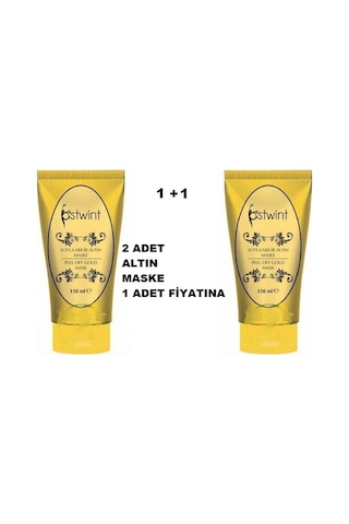 Ostwint Soyulabilir Altın Maske 150 Ml 2 Adet