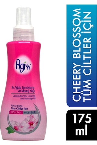 Agiss Sir Ağda Temizleme ve Masaj Yağı Sprey 175 ML Agiss Sir Ağda Temizleme ve Masaj Yağı Sprey 175 ML
