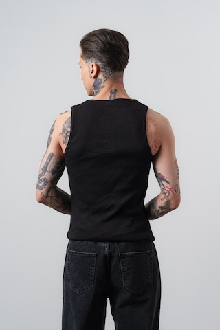 Respire Erkek Tank Top Atlet Siyah