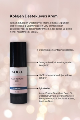 Tabia Kolajen Krem 30 ML