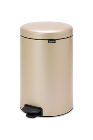 Brabantia Çöp Kutusu 20 Litre Newicon Pedallı Şampanya Rengi