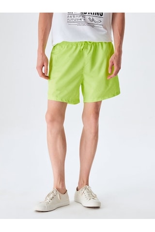 Ltb Beli Bağlama Detaylı Basıc Yeşil Deniz Şort (550609575)