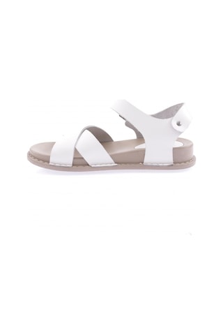 Dgn P31-23y Kadin Çapraz Bantli Sandalet P31-1512-R0198 Beyaz