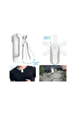 Manyetik Sabitlemeli 1080p Spor Kamera Geniş Açı Lens Bağlantı Özellikli