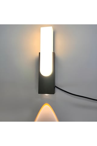 Cata Hawai 10w Günışığı 3200 Kelvin Led Aplik Dış Mekan Ip44 Ct-7067 Siyah