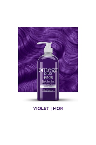 Omega Plus Bad Girl Mor Amonyaksız Renkli Saç Boyası 250ml