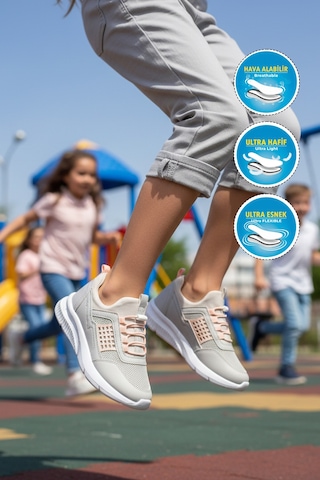 Walkway Motano F Buz-pudra Kız Çocuk Spor Ayakkabı