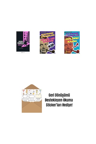 Büyük Uyku + Küçük Kız Kardeş + Göldeki Kadın Cep Boy + Okuma Sticker'ları