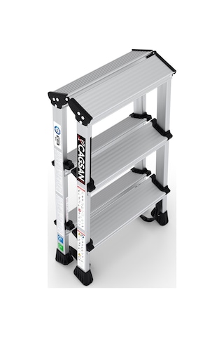 Çağsan OL3 3 Basamaklı Olimpos Çift Çıkışlı Merdiven