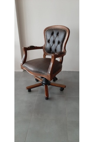 Byoguzfurniture Byoguzfurniture Ahşap Makam Yönetici Koltuğu