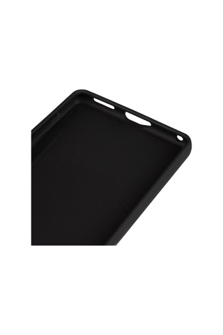 Noktaks - Tecno Uyumlu Tecno Camon 40 4g - Kılıf Mat Soft Esnek Biye Silikon T37130 Siyah