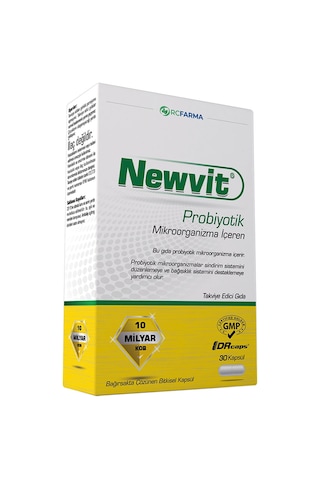 Newvit Probiyotik 30 Kapsül