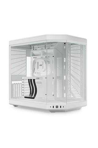 Hyte Y70 Snow White Temperli Cam Usb 3.2 E-atx Dual Chamber Mid Tower Bilgisayar Kasası