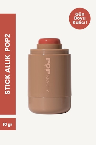 Pop Beauty Yanak Ve Dudak Renklendirici Stick Allık Seti 3 Renk Allık Ve Metal Kutu Popstickblush5 Çok Renkli