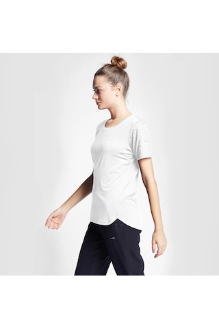 Lescon Kadın Antrenman Kısa Kollu T-Shirt 24B-2018 24Btbp002018-Beyaz
