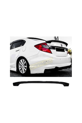 Honda Civic Fb7 Bagaj Üstü Amerikan Spoiler Piano Black 2012-
