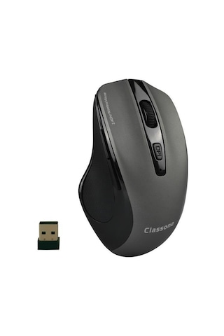 Classone WL600 Serisi Kablosuz Mouse -Siyah/Gri