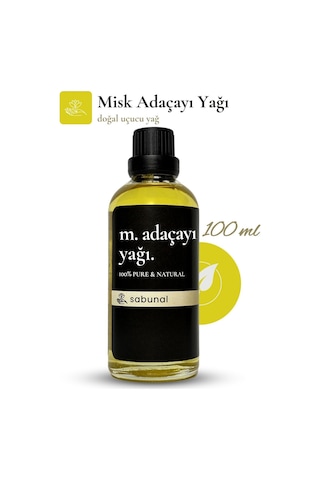 Sabunal Misk Adaçayı Yağı 100 ML - Aromaterapi ve Cilt Bakım Yağı