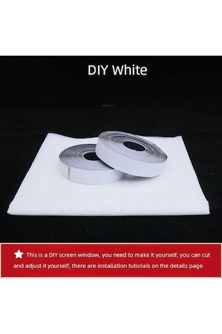 Beyaz Anti Böcek Pencere Teli Ayarlanabilir Dıy Pencere Net Anti Sivrisinek Tel Örgü Elek Koruyucular Hata Perde Anti Sinek Perde 1.5x2m